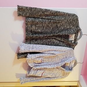 Anthro Angel of the North Cropped Sweater Cardigan